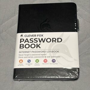 NWT Password Book Small